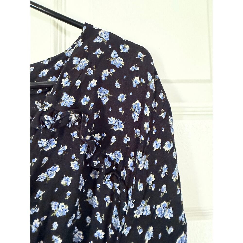 Madewell Ruffle-Sleeve Tie-Waist Jumpsuit - Baby's Breath, XL - Picture 6 of 13